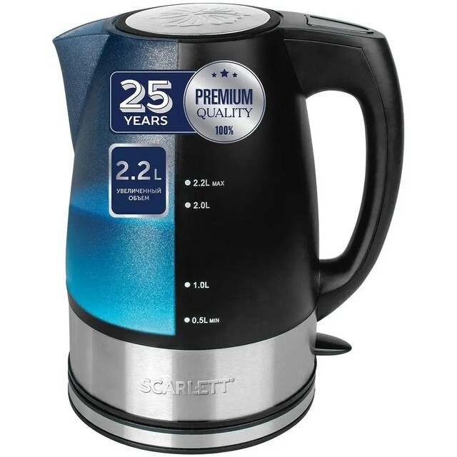 Чайник Scarlett SC-1020, черный Чайник Scarlett SC-1020, черный
