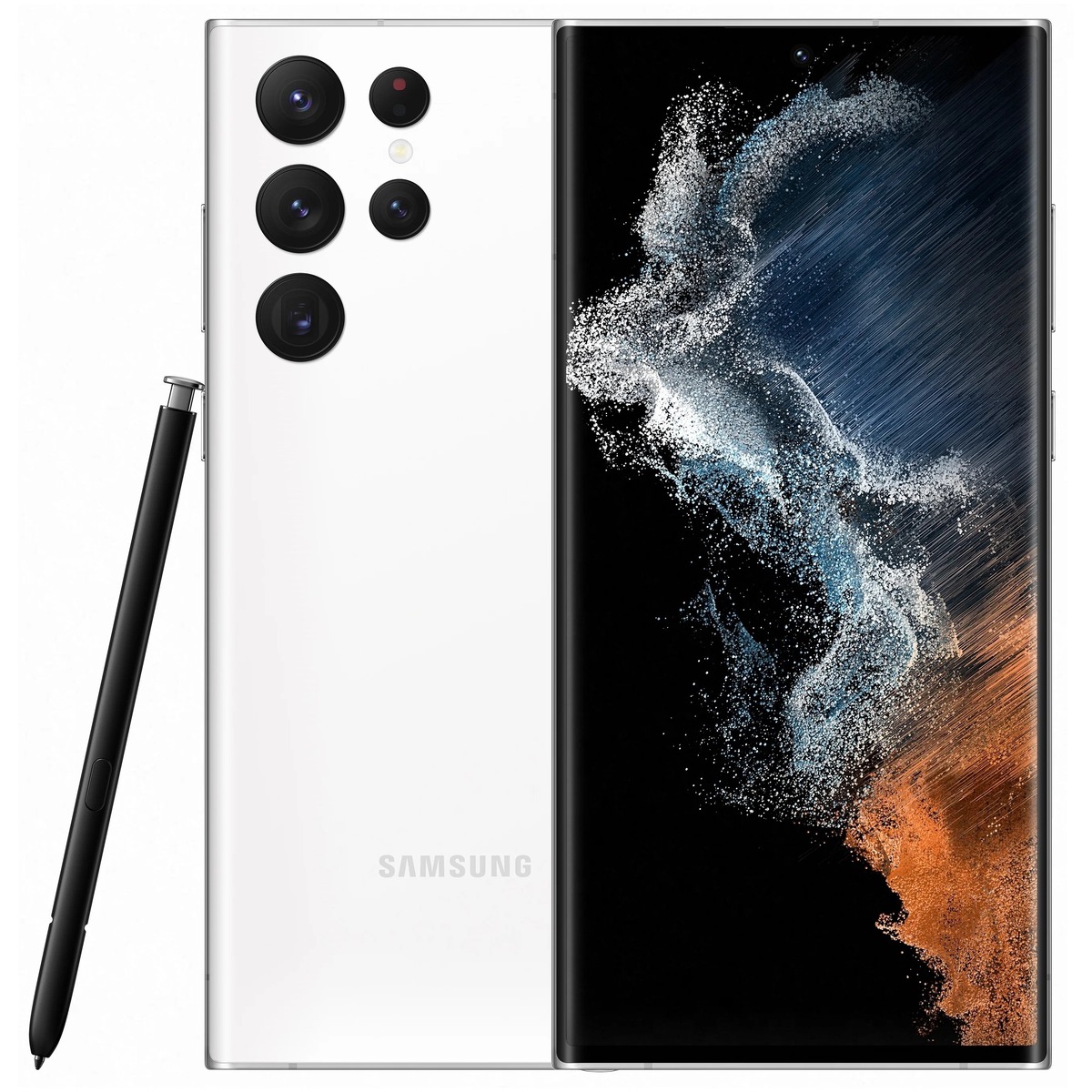Смартфон Samsung Galaxy S22 Ultra 12/512Gb (Цвет: Phantom White) (SM-S9080)