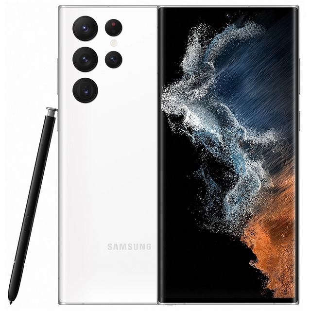 Смартфон Samsung Galaxy S22 Ultra 12 / 512Gb (Цвет: Phantom White) (SM-S9080)