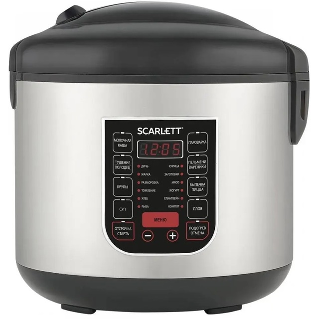 Мультиварка SCARLETT SC-MC410S27 (Цвет: Silver / Black)