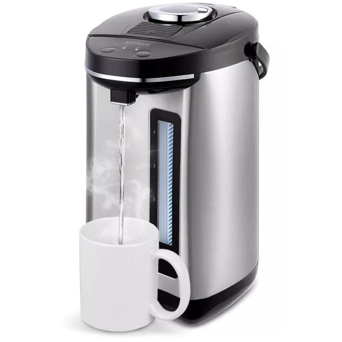 Термопот Kitfort КТ-2512 (Цвет: Silver/Black)