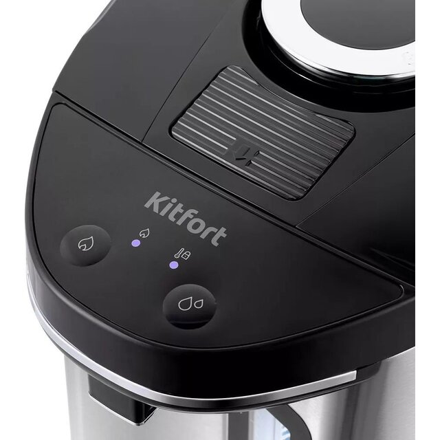 Термопот Kitfort КТ-2512 (Цвет: Silver / Black) Термопот Kitfort КТ-2512 (Цвет: Silver / Black)