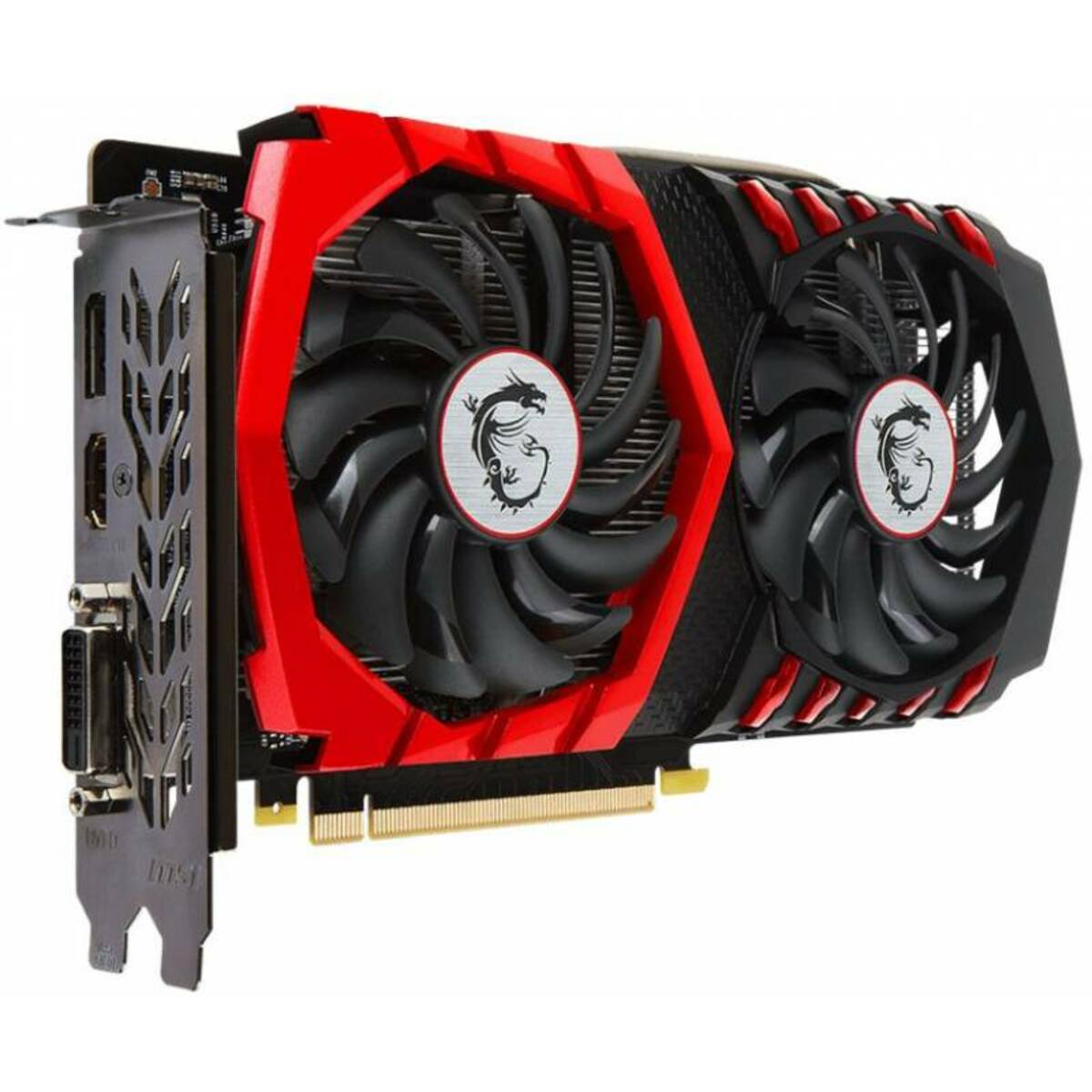 Видеокарта MSI GeForce GTX 1050 Ti 1290MHz PCI-E 3.0 4096MB 7108MHz 128 bit DVI HDMI HDCP GAMING X