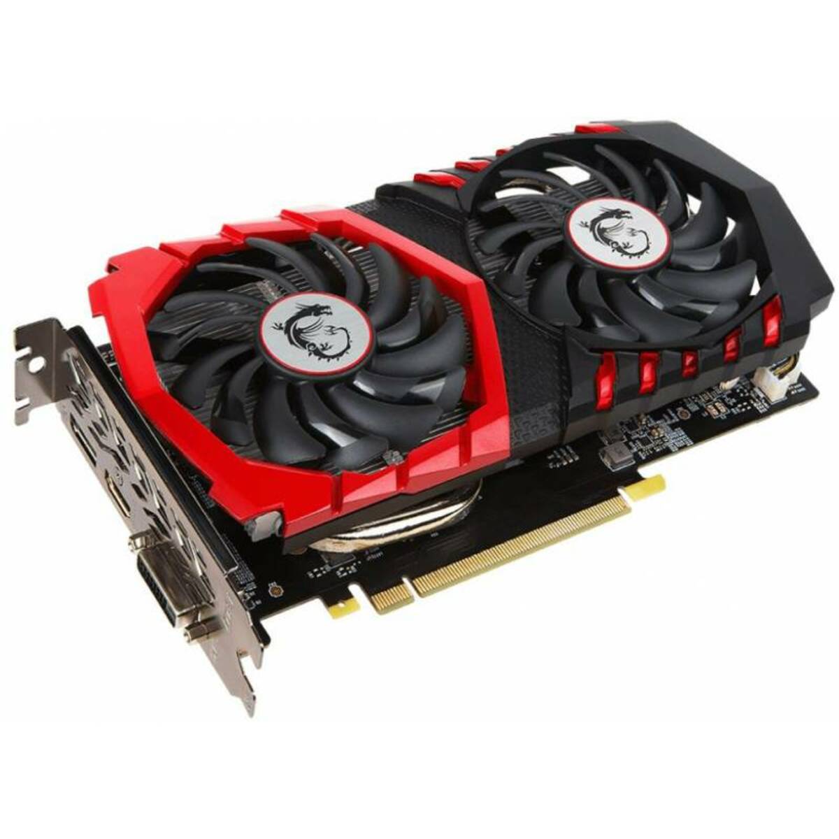 Видеокарта MSI GeForce GTX 1050 Ti 1290MHz PCI-E 3.0 4096MB 7108MHz 128 bit DVI HDMI HDCP GAMING X