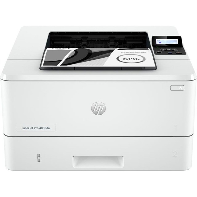 Принтер лазерный HP LaserJet Pro 4003dn, белый
