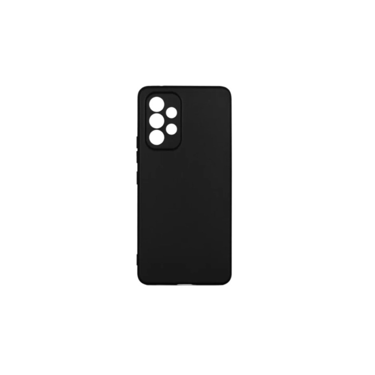 Чехол-накладка VLP Silicone Сase Soft Touch для смартфона Samsung Galaxy A73 5G, черный