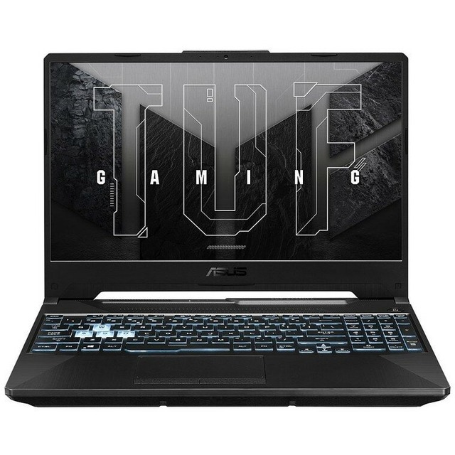 Ноутбук ASUS TUF Gaming A15 FA506NF-HN060 Ryzen 5 7535HS 16Gb SSD512Gb NVIDIA GeForce RTX 2050 4Gb 15.6 IPS FHD (1920x1080) noOS black WiFi BT Cam (90NR0JE7-M00550)