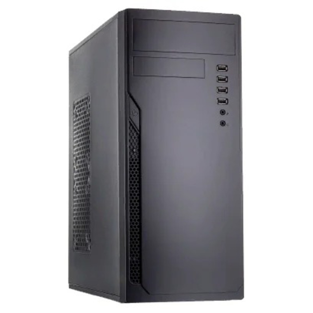 Корпус FOXLINE MIDITOWER ATX 500W FL-301-FZ500R (Цвет: Black)