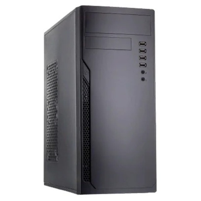 Корпус FOXLINE MIDITOWER ATX 500W FL-301-FZ500R (Цвет: Black)