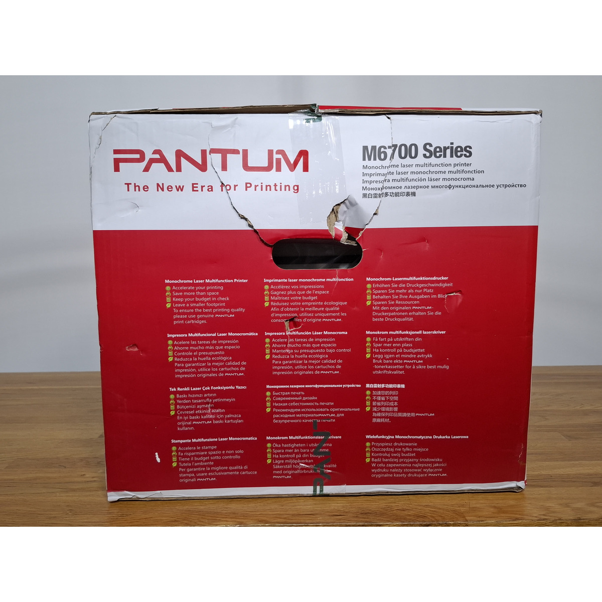 МФУ лазерный Pantum M6700D, белый