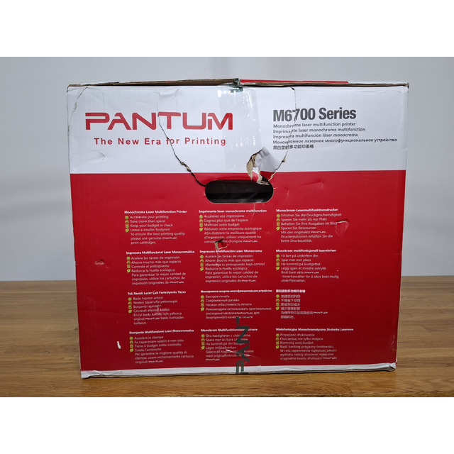 МФУ лазерный Pantum M6700D, белый