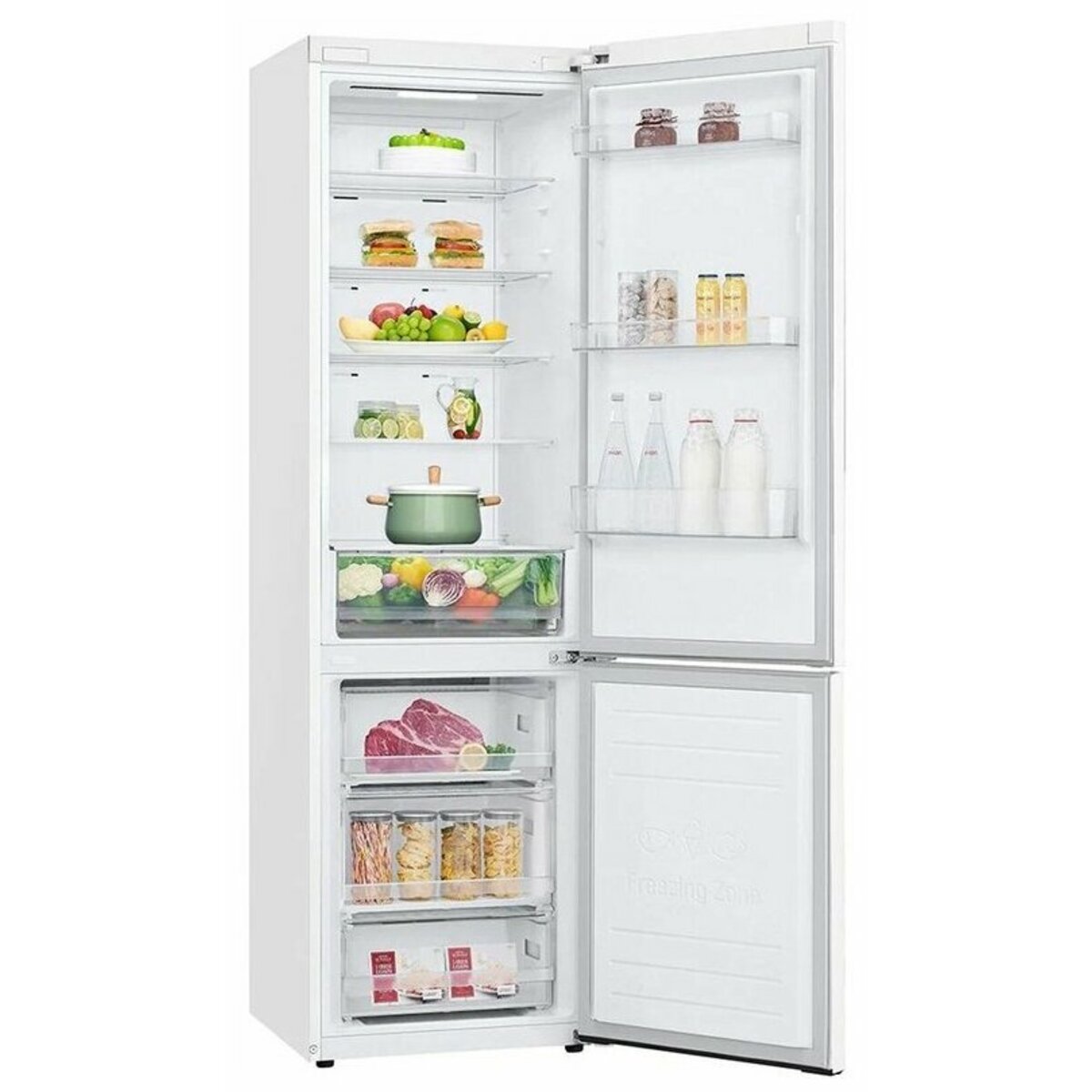Холодильник LG GA-B509LQYL (Цвет: White)