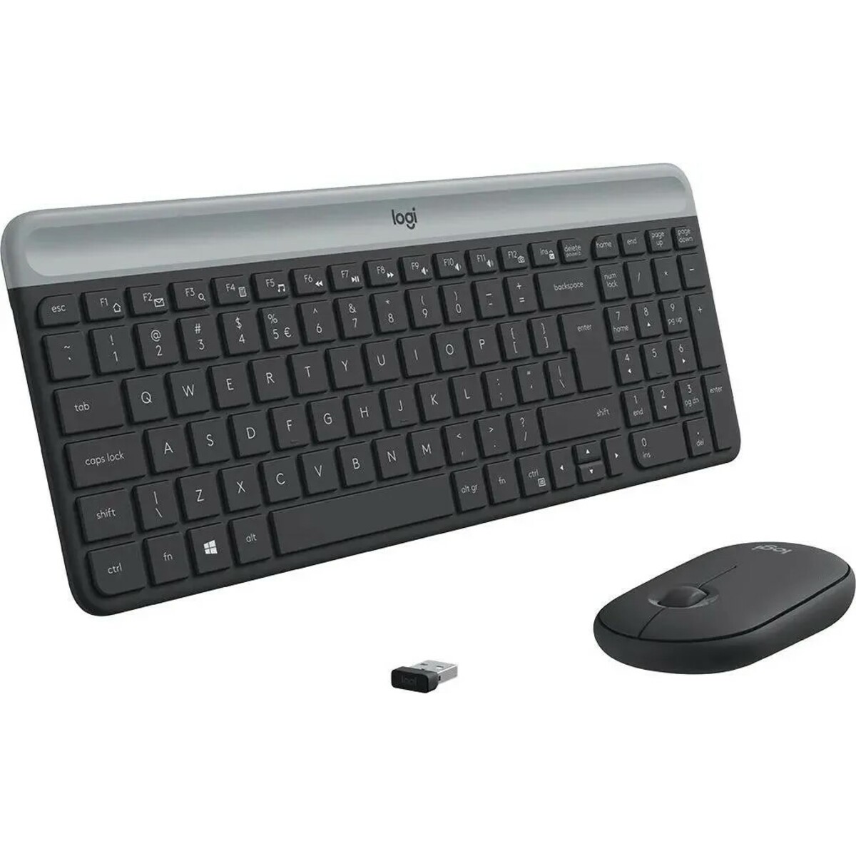 Клавиатура + мышь Logitech MK470 (Цвет: Black / Gray)