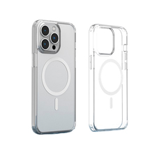 Чехол-накладка Devia Pure Clear Magnetic Shockproof Case для iPhone 15 Pro (Цвет: Clear)