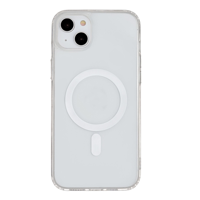 Чехол-накладка Rocket Prime MagSafe Case для смартфона Apple iPhone 14 Plus (Цвет: Crystal Clear)
