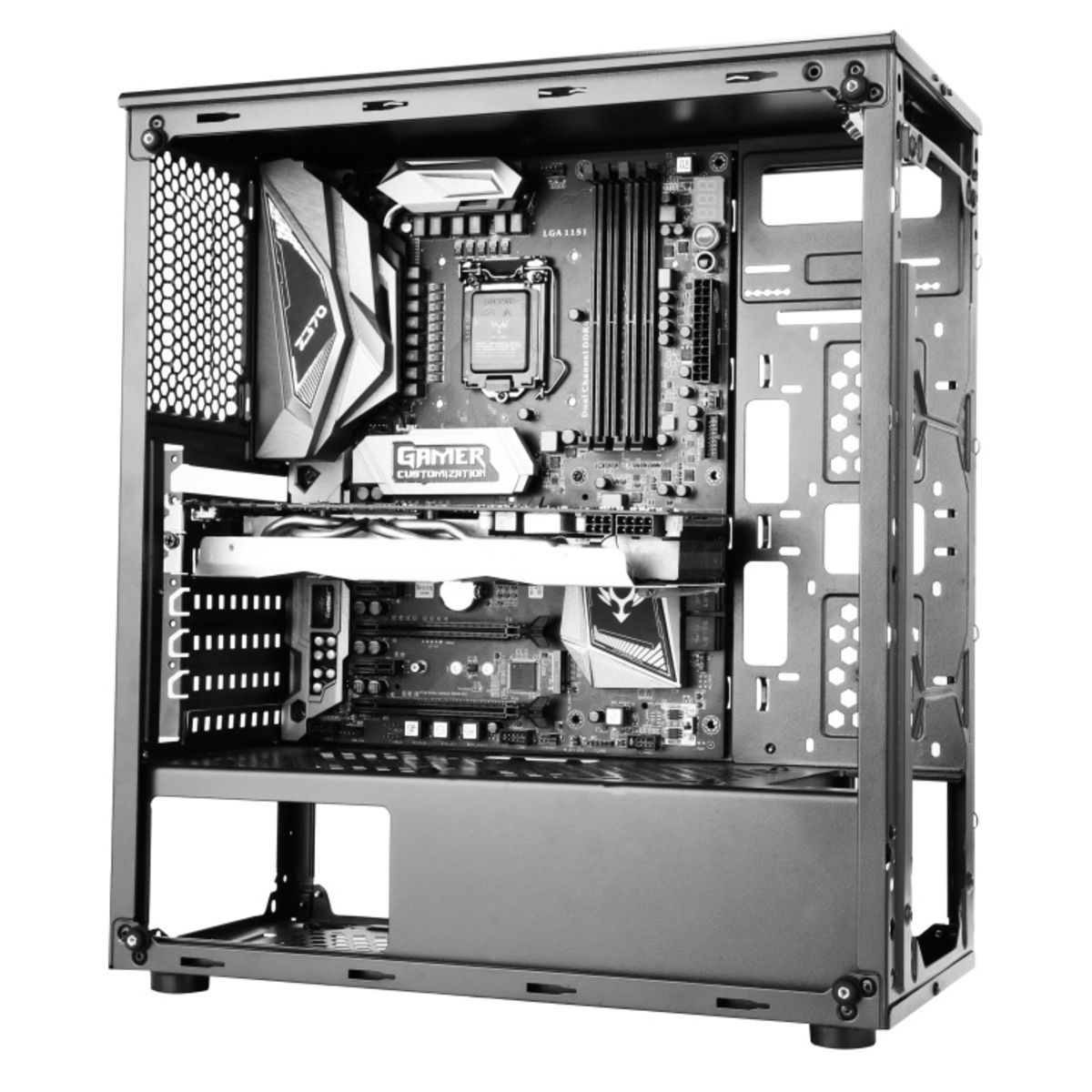 Корпус Formula F-3402 ATX (Цвет: Black)