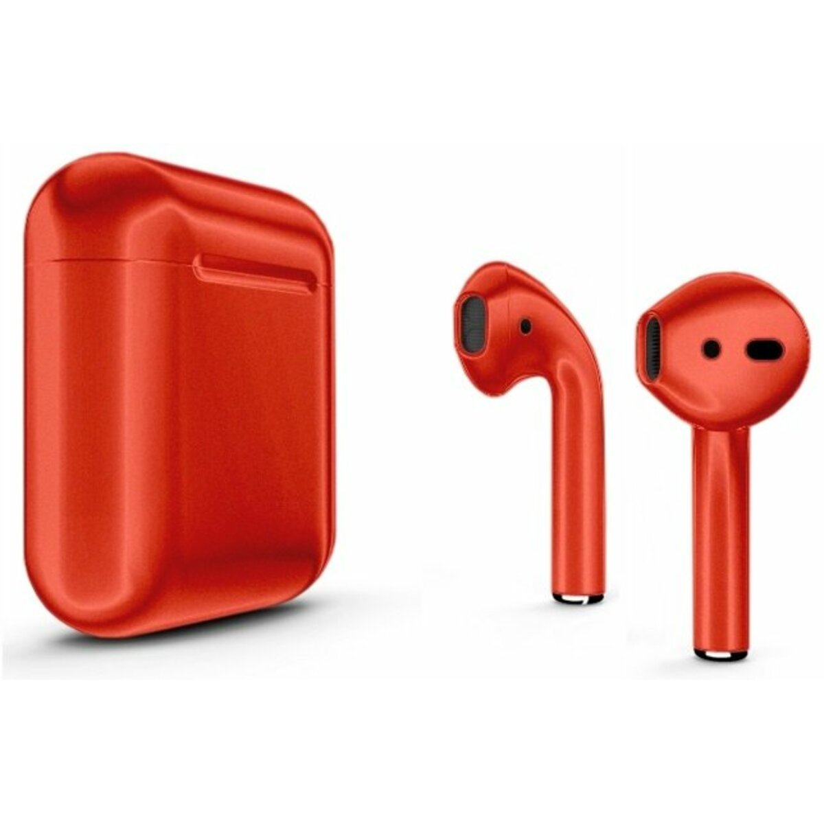 Наушники Apple AirPods 2 Color (без беспроводной зарядки чехла) (Цвет: Red Gloss)