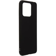 Чехол-накладка Borasco Silicone Case для смартфона Xiaomi Redmi 10С (Цвет: Black)