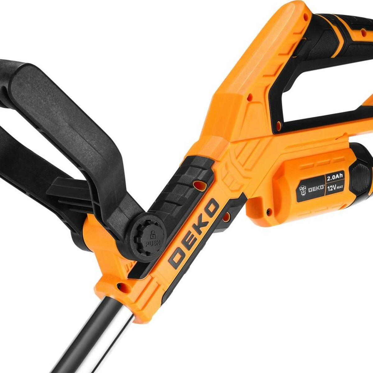 Триммер аккумуляторный Deko DKTR12 (Цвет: Orange)
