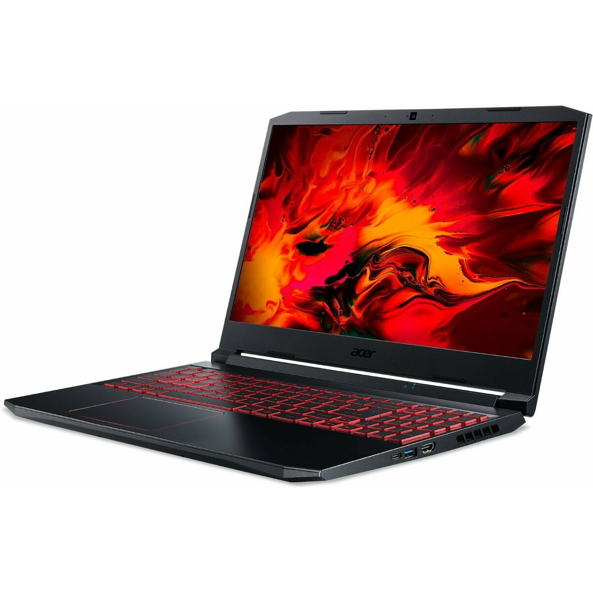 Ноутбук Acer Nitro 5 AN515-45-R24V (Ryzen 5 5600H / 8Gb / 256Gb / NVIDIA GeForce RTX 3060 6Gb / 15.6 / IPS / FHD (1920x1080) / Eshell / black / WiFi / BT / Cam)