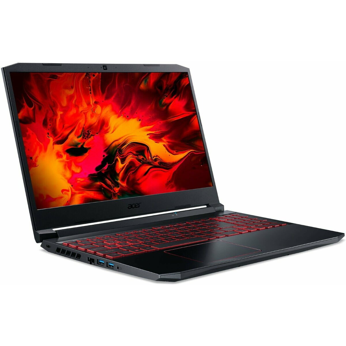 Ноутбук Acer Nitro 5 AN515-45-R24V (Ryzen 5 5600H / 8Gb / 256Gb / NVIDIA GeForce RTX 3060 6Gb / 15.6 / IPS / FHD (1920x1080) / Eshell / black / WiFi / BT / Cam)