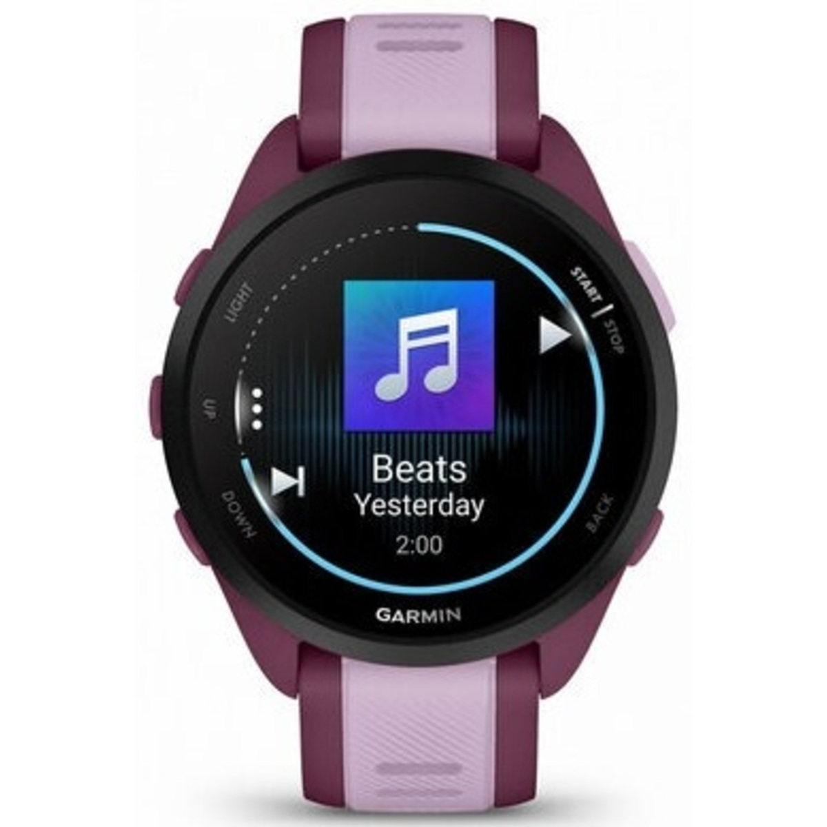 Умные часы Garmin Forerunner 165 Music (Цвет: Berry Lilac)