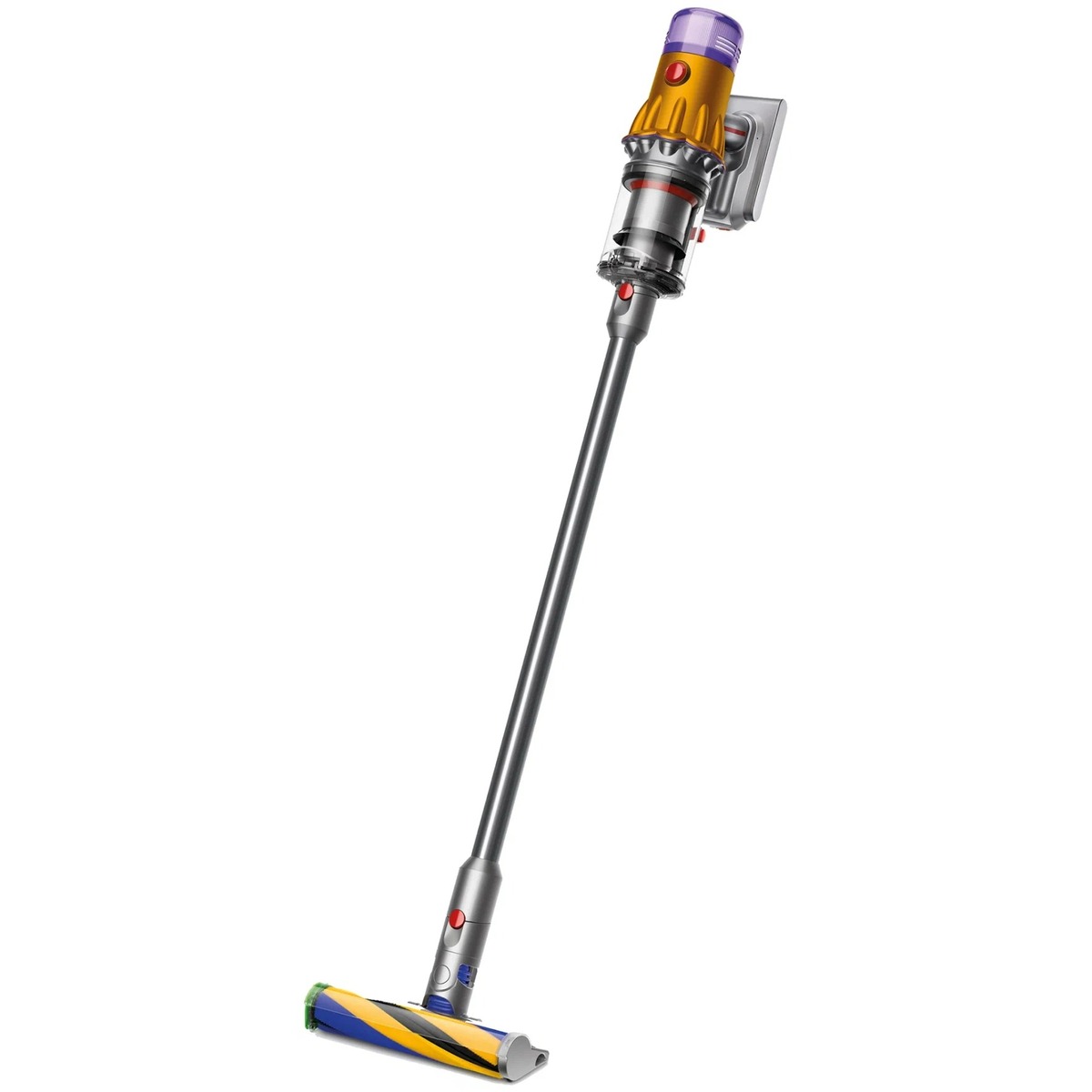 Пылесос вертикальный Dyson V12 Detect Slim Absolute (Цвет: Yellow / Nickel)