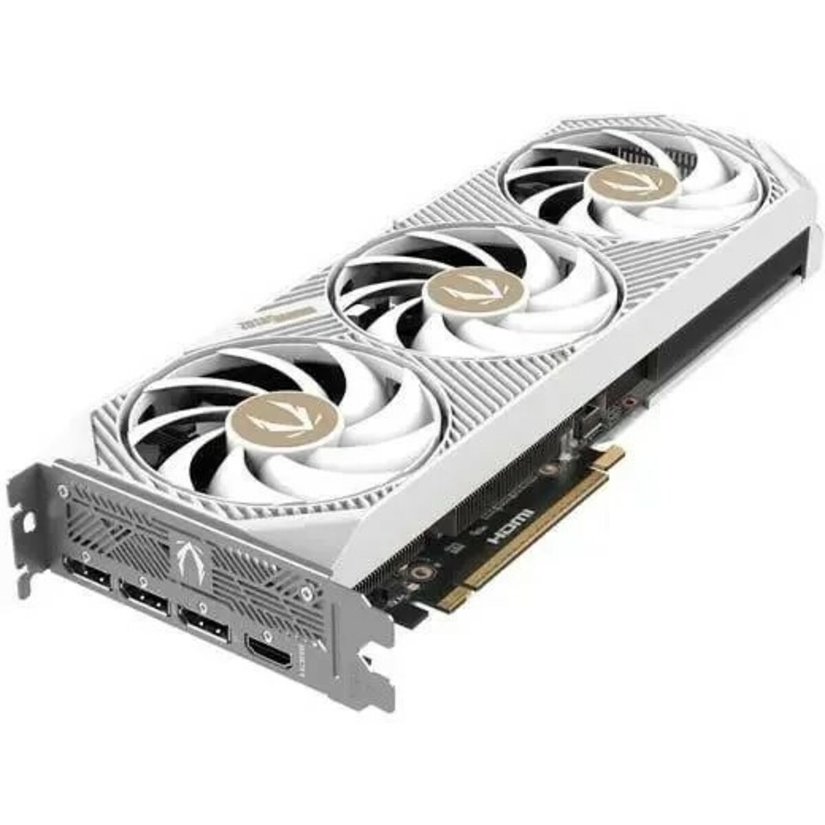 Видеокарта Zotac GeForce RTX 5070 AMP White Edition 12Gb (ZT-B50700FQ-10P)