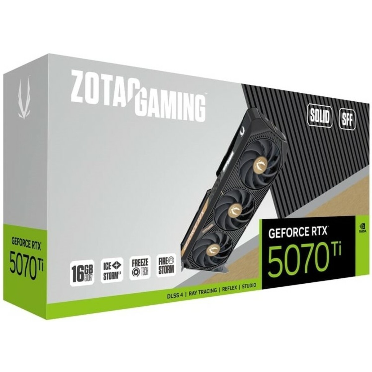 Видеокарта Zotac GeForce RTX 5070TI SOLID SFF 16Gb (ZT-B50710D3-10P)