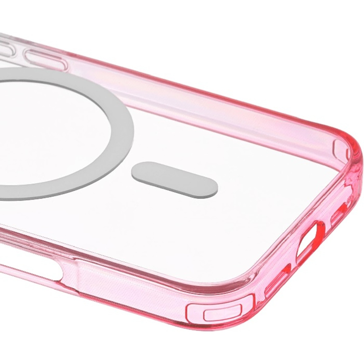 Чехол-накладка uBear Fusion Mag Case для смартфона Apple iPhone 16 Pro Max (Цвет: Neon Pink)