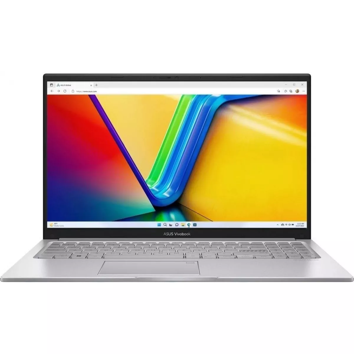 Ноутбук Asus Vivobook 15 X1504VA-BQ591 (Core 5 120U 1.4Ghz/16Gb DDR4/SSD512Gb/Intel Graphics/15.6 /noOS/silver) (90NB13Y2-M00X80)