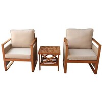 Набор садовой мебели National Tree Company TP2116.0.1 (3 предмета) (Цвет: Brown/White)