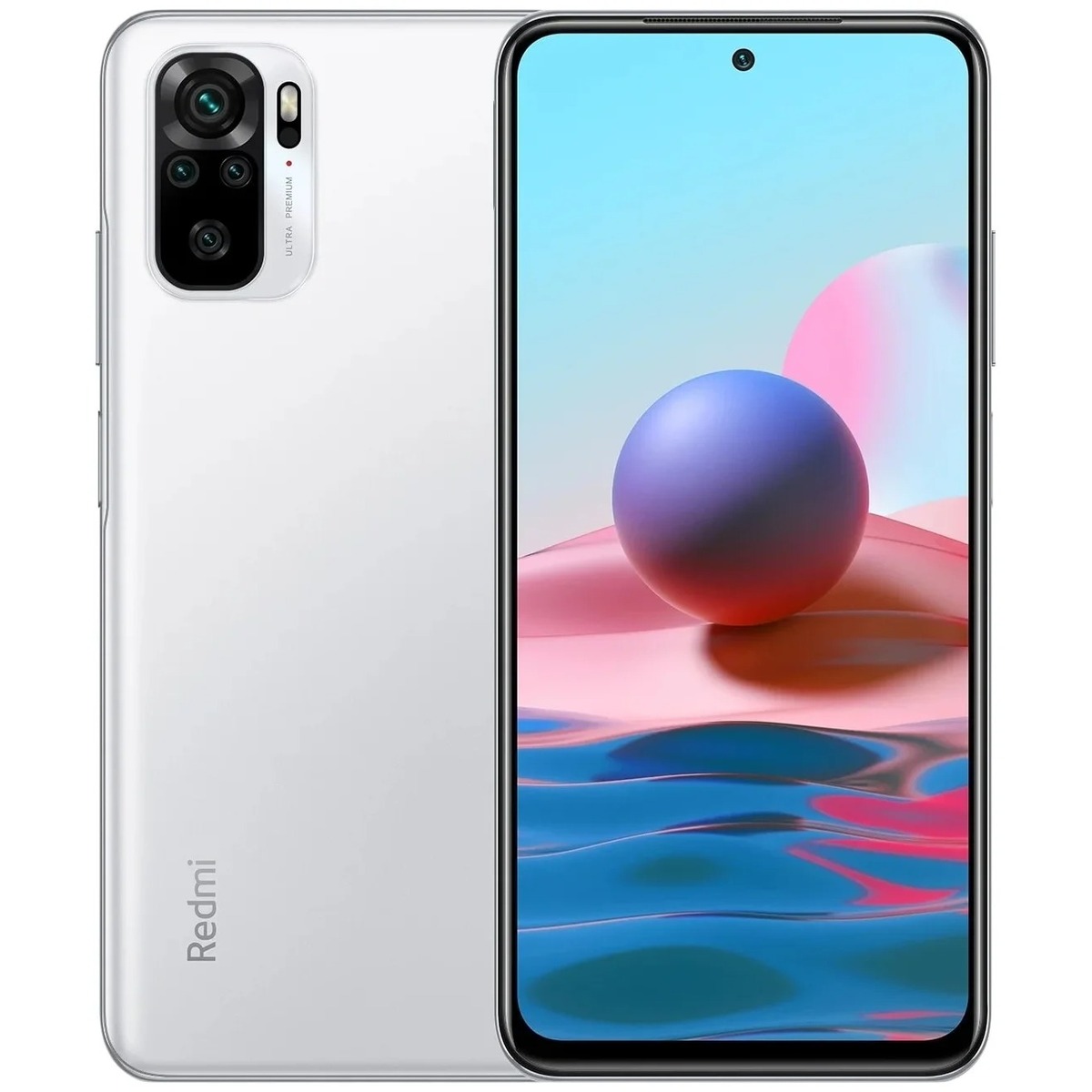 Смартфон Xiaomi Redmi Note 10S 6 / 128Gb (NFC) RU (Цвет: Pebble White)