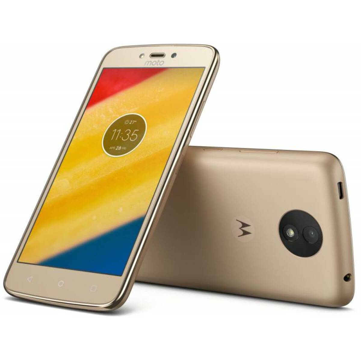 Смартфон Motorola Moto C Plus 1/16Gb (Цвет: Fine Gold)