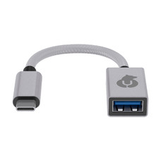 Адаптер uBear USB-C to USB 3.0 (Цвет: Silver)