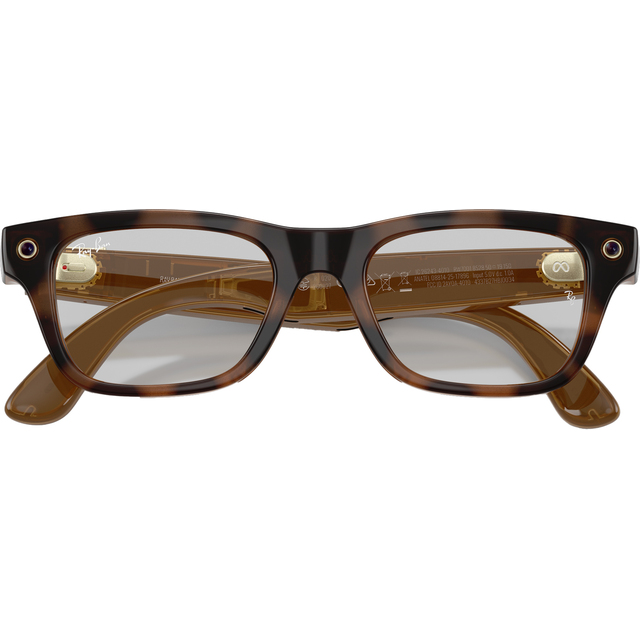 Умные очки Ray-Ban Meta Blayzer Optics RW7001 (Gen 2) (Цвет: Havana / Clear) Умные очки Ray-Ban Meta Blayzer Optics RW7001 (Gen 2) (Цвет: Havana / Clear)