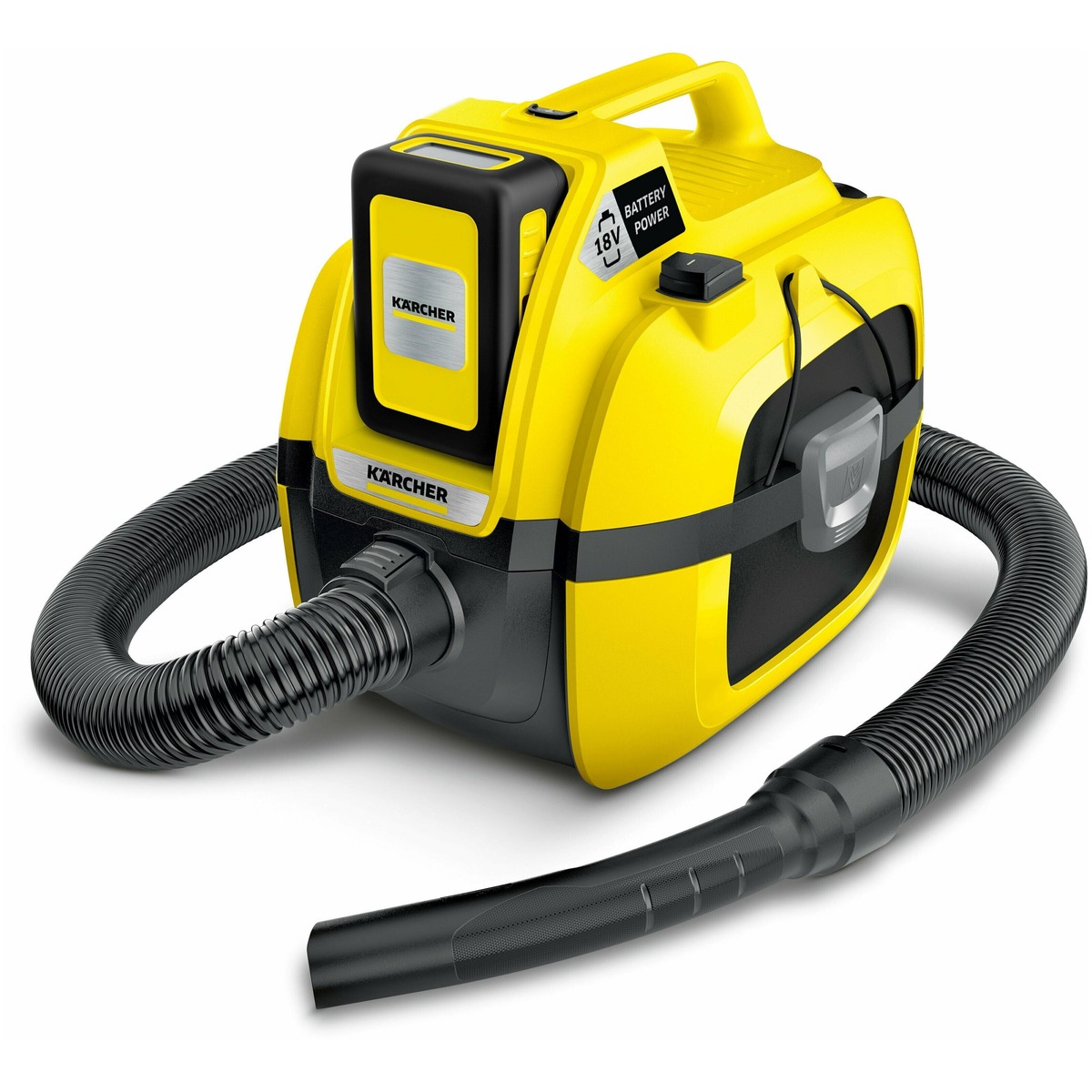 Пылесос Karcher WD 1 Compact Battery Set (Цвет: Yellow)