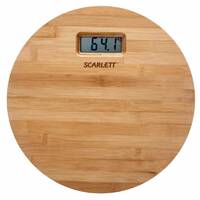 Весы напольные электронные Scarlett SC-BS33E061 (Цвет: Bamboo)