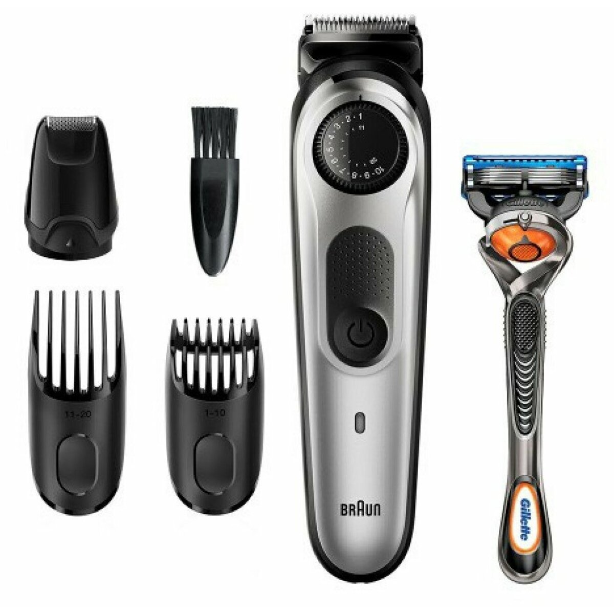 Триммер Braun BT5265 + Бритва Gillette (Цвет: Black)