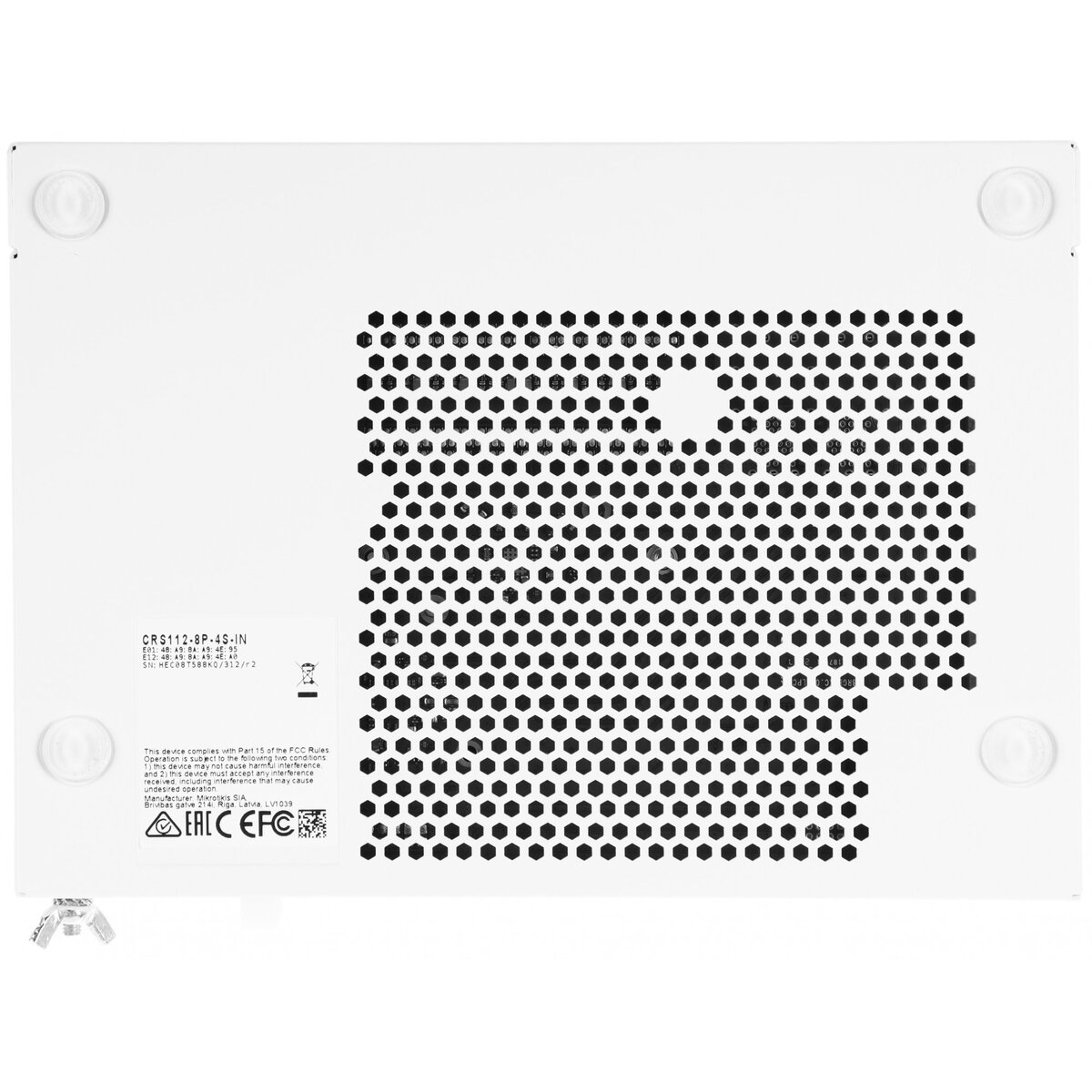 Коммутатор MIKROTIK CRS112-8P-4S-IN