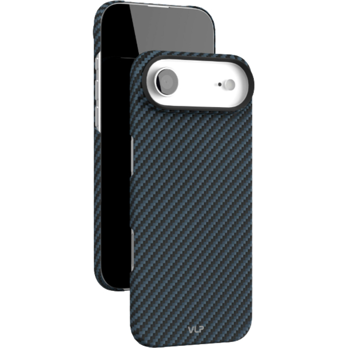 Чехол-накладка VLP Kevlar Case with MagSafe для смартфона Apple iPhone Air, синий