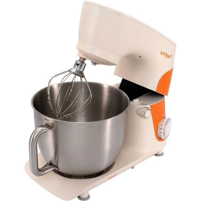 Миксер планетарный Vitek VT-PM0331 (Цвет: Cream / Orange) Миксер планетарный Vitek VT-PM0331 (Цвет: Cream / Orange)