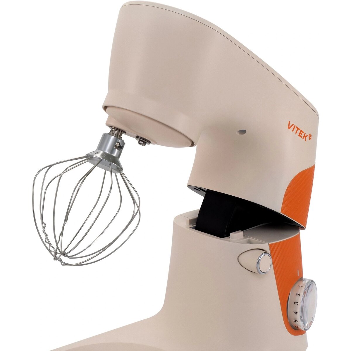 Миксер планетарный Vitek VT-PM0331 (Цвет: Cream/Orange)