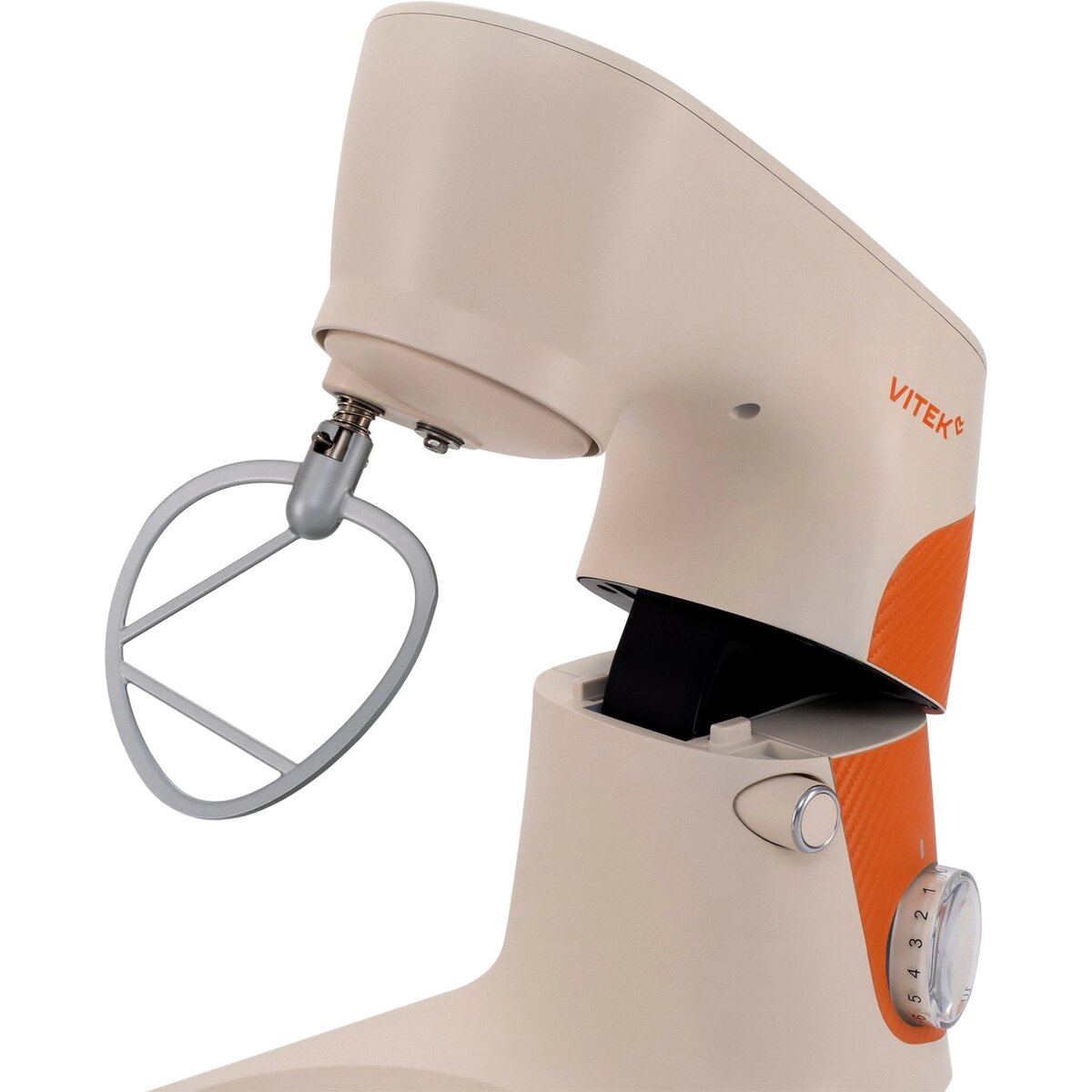 Миксер планетарный Vitek VT-PM0331 (Цвет: Cream/Orange)