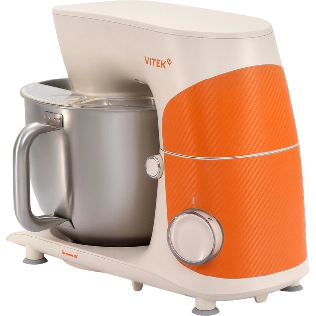 Миксер планетарный Vitek VT-PM0331 (Цвет: Cream / Orange) Миксер планетарный Vitek VT-PM0331 (Цвет: Cream / Orange)