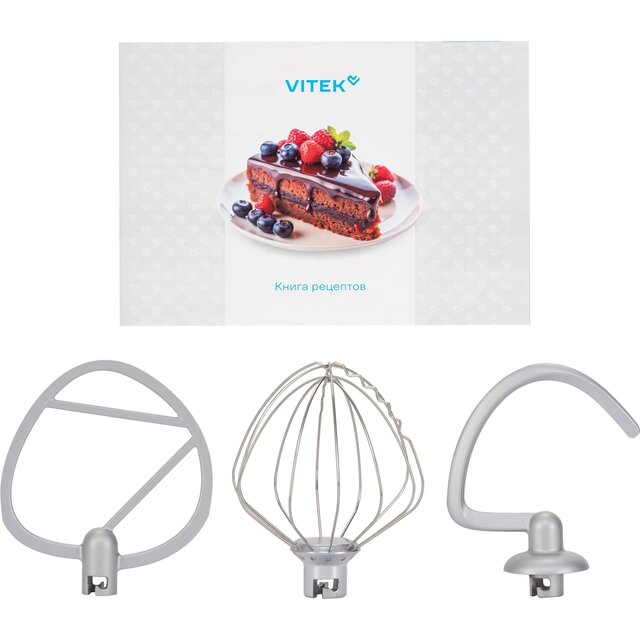 Миксер планетарный Vitek VT-PM0331 (Цвет: Cream / Orange) Миксер планетарный Vitek VT-PM0331 (Цвет: Cream / Orange)