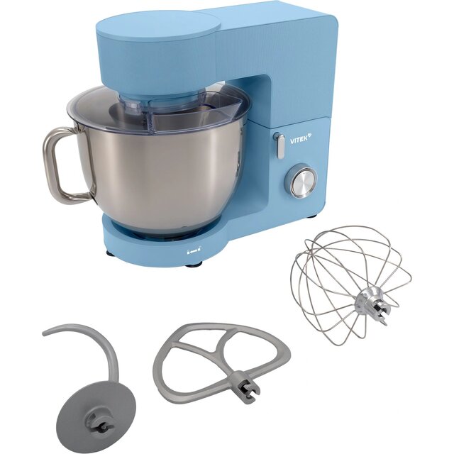 Миксер планетарный Vitek VT-PM0555 (Цвет: Blue)