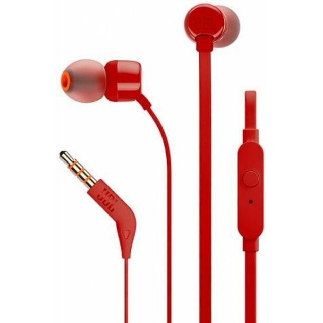 Наушники JBL Т110 (Цвет: Red)