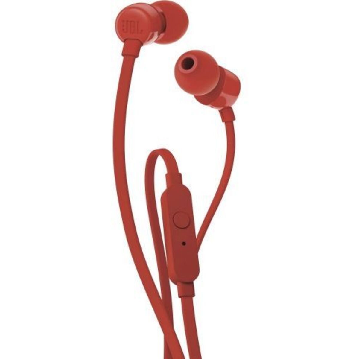 Наушники JBL TUNE 110 In-Ear Headphones with Mic (TUNE110RED), красный