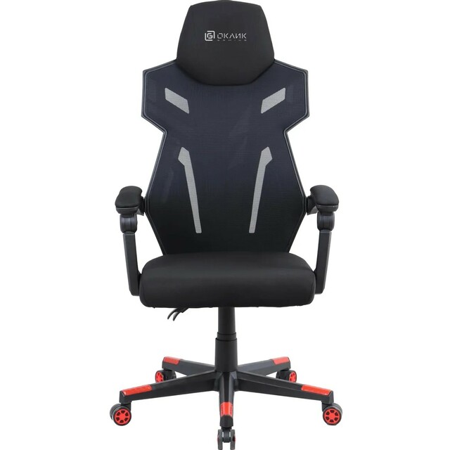 Кресло игровое Oklick 111G (Цвет: Black / Red)